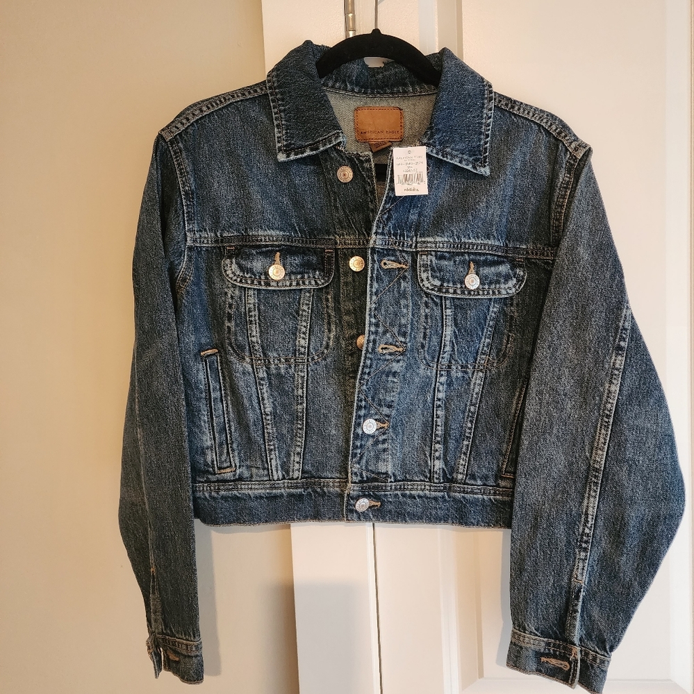 American Eagle oversized jean jacket